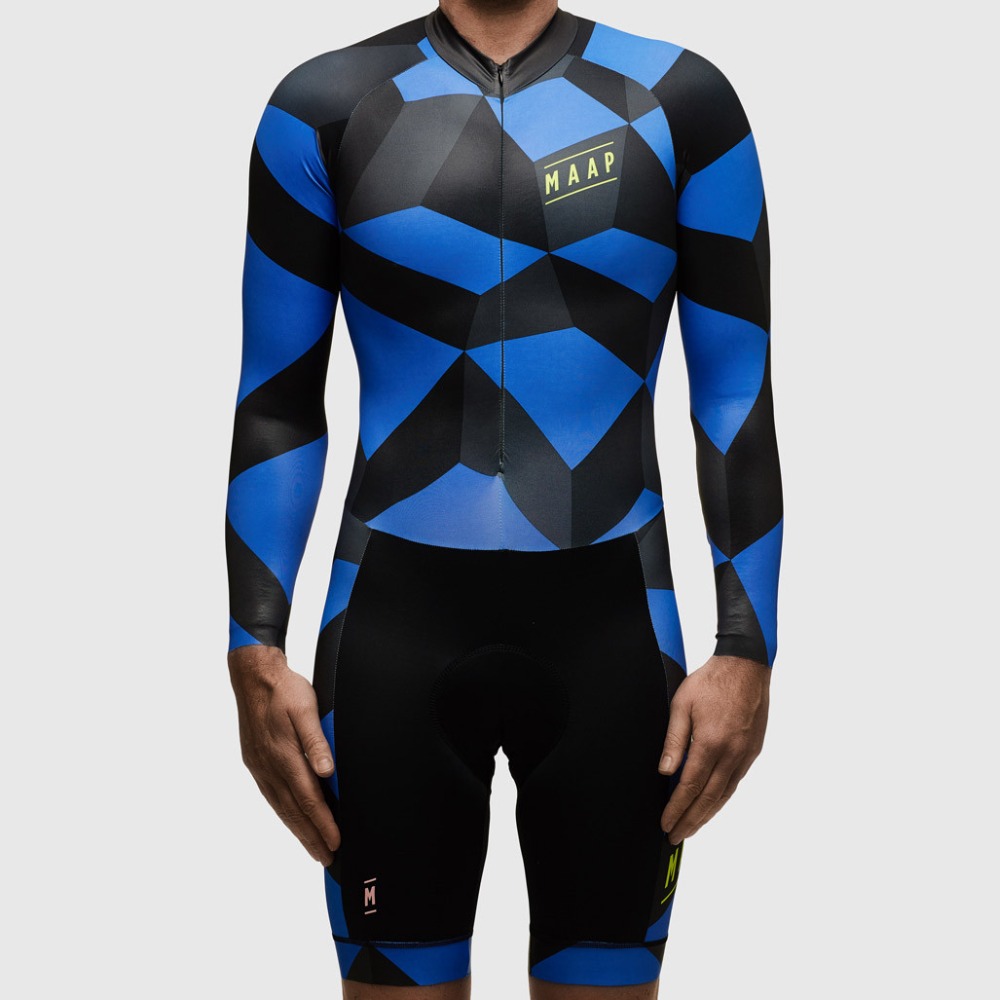 2015 MAAP  Retail Ŭ Skinsuit  Ʈ ֽ  Ƿ    Ciclismo Ÿ Ÿŷ °/2015 maap Long Sleeve Cycling Skinsuit Men&s Triathlon Sports Clo